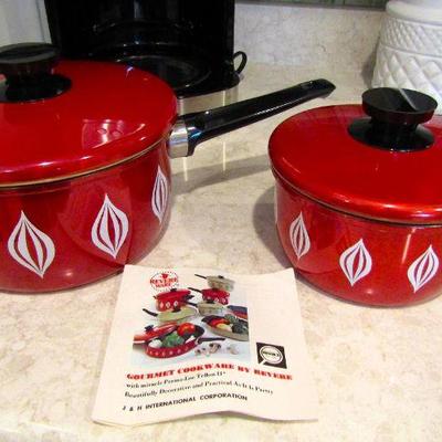 Rare like new Revere Gourmet pots
