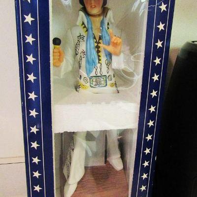 Vintage 1970s Elvis whiskey decanter