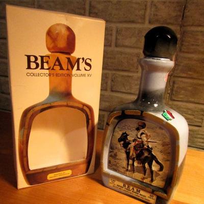 Jim Beam The Indian Trapper decanter