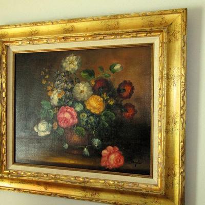 Original oil still life by Tayler