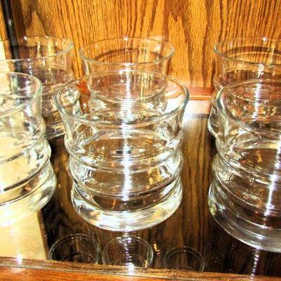 Colony "Tall Ships" double old fashioned glasses