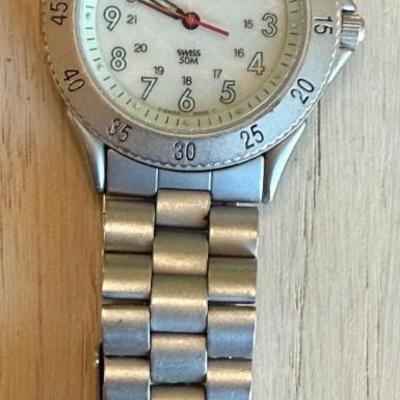Wenger Sak Design Swiss 50 Meter Watch Swiss Military Working 