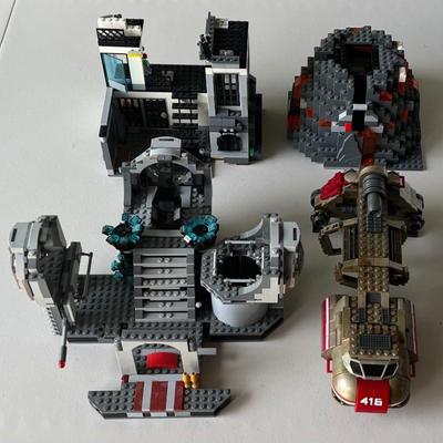Assorted Legos And Mega Bloks - Halo Smuggler Intercept, Volcano, Death Star, Final Duel, And More