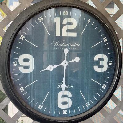 Westminster Clock Company London Plastic Outdoor Clock
