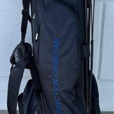 Nike Sport Lite Golf Bag With (6) Callaway Steelhead Clubs