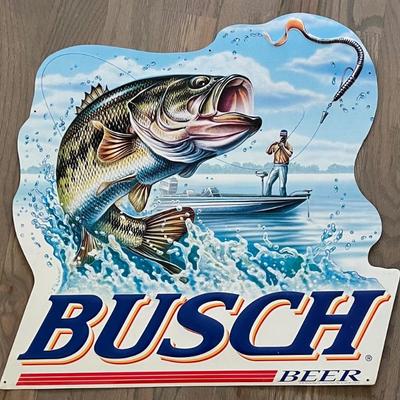 1997 Anheuser Busch Metal 22" Sign