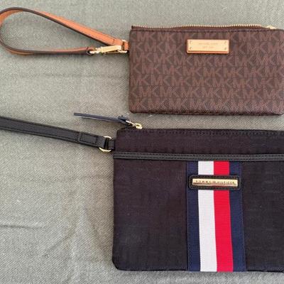 Michael Kors And Tommy Hilfiger Wrist Bags 