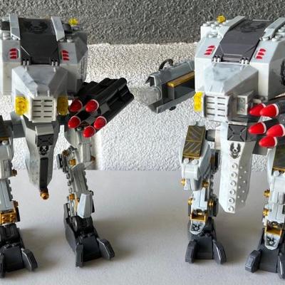 Pair Of Mega Bloks Halo UNSC Wireless Attack Mantis