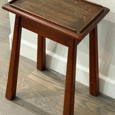 Vintage 1935 Maple Side Table