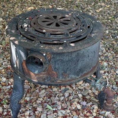 Antique Savage Bros. No. 10 Cast Iron Candy Stove