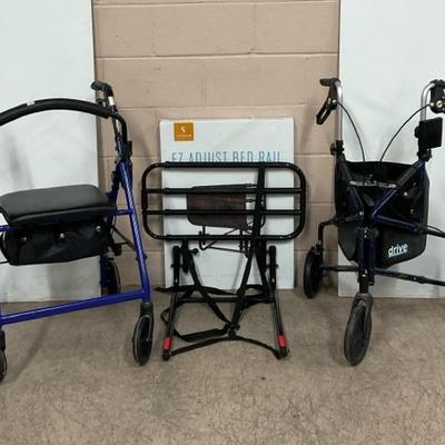 Drive Rollators & Adjustable Bed Rail