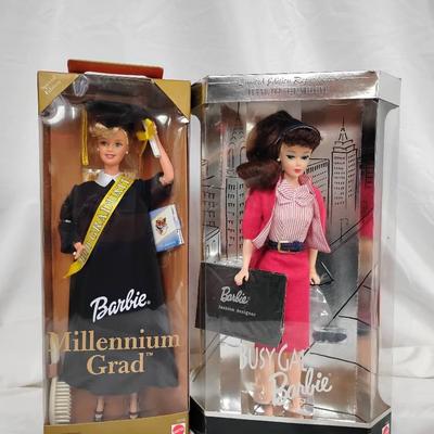 Barbie Millennium Grad & Busy Gal Barbie Reproduction 
