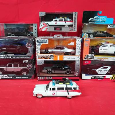 Jada "Ghostbusters: Ecto-1" Model Cars W/ Jada Car Collection