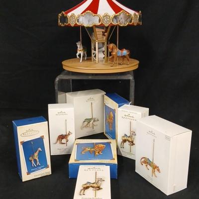 Hallmark Keepsake Carousel (Music Box) with Animals
