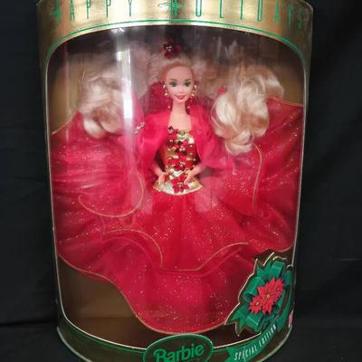 1993 Special Edition "Happy Holidays" Red Barbie Box Set