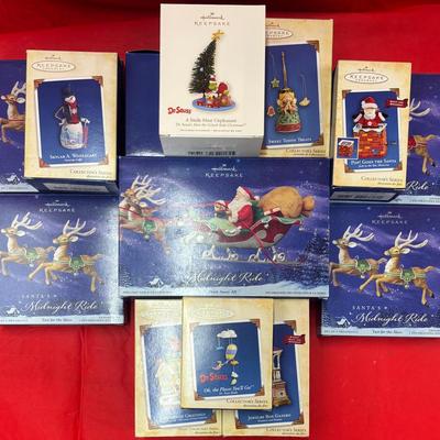 Hallmark Keepsake Ornament Collection, “ Santa’s Midnight Ride”
