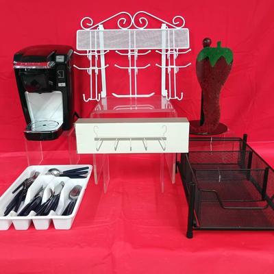 Keurig K10 Coffee Machine W/ Home And Kitchen Accessories