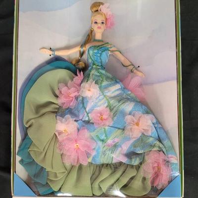 Claude Monet Water Lily Barbie NIB