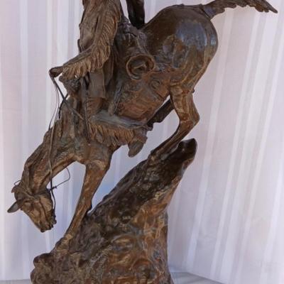 Frederick Remington Recast Bronze "Mountain Man"