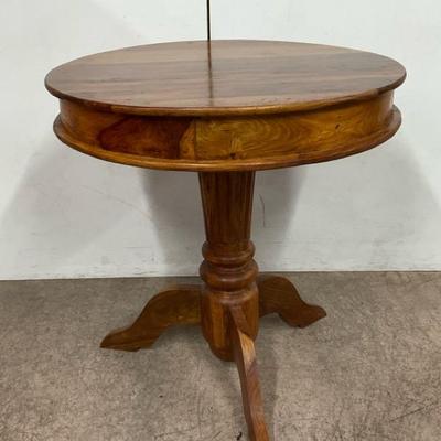 Hardwood Round Bistro Table 