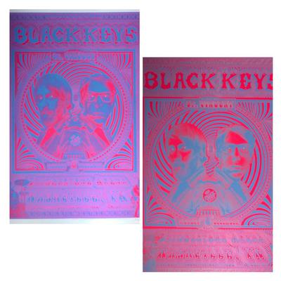*signed* Black Keys “turn Blue World Tour” Emek Posters 