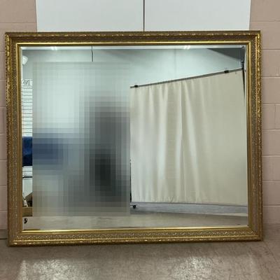 Large Motif Gilded Mirror 