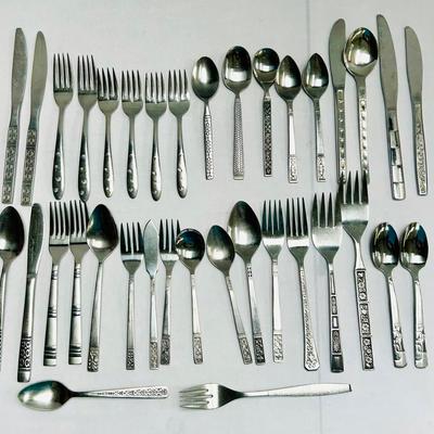 36-pc MCM Mixed Lot of Flatware