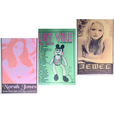 *signed* Kurt Vile, Nora Jones Posters And More! 