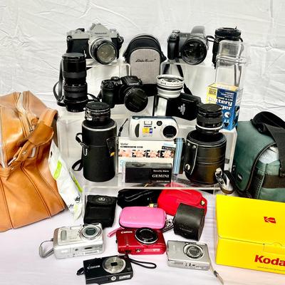 Vintage And Digital Cameras and Film #1 