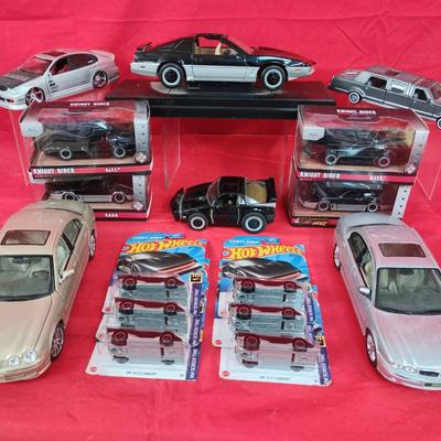 Model Car Collection W/ Knight Rider "K.A.R.R." Scale Model Car
