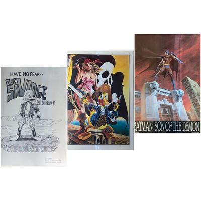 Batman, Duc Savidge & Howard Duck Posters! 