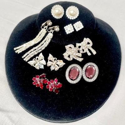 Vintage Gemstone Earrings #1