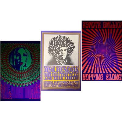 Rolling Stones UV, Signed Black Angels Posters & More! 