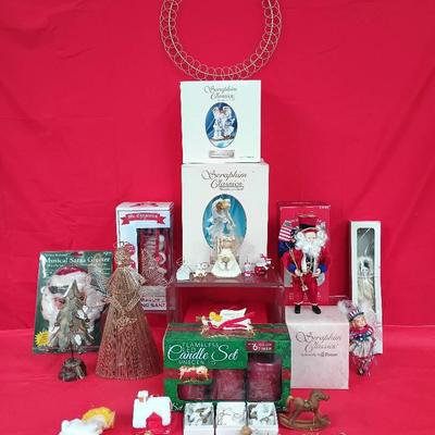 Seraphim Classics Figures W/ Seasonal Decor Compilation
