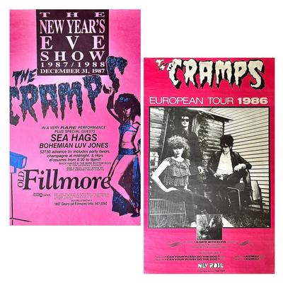 The Cramps 1986-1988 Posters 