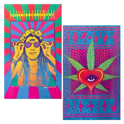 Victor Moscoso Large Posters 