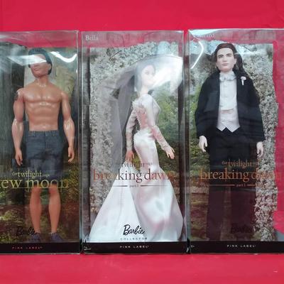 Barbie Pink Label Twilight Saga Sealed Dolls