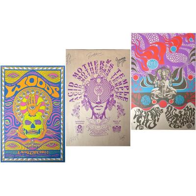 *signed* Acid Mothers Temple & Levitation Posters 