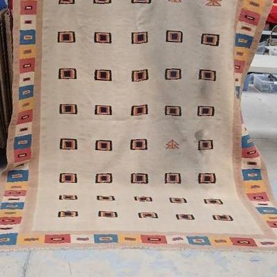 Woven Navajo or Native Indian Rug