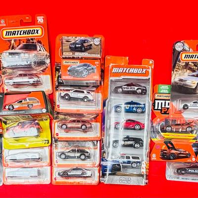 Vintage and Modern Matchbox Car Collection