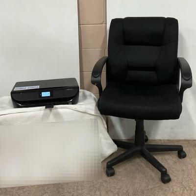 HP Envy 4520 Printer W/ Office Chair 