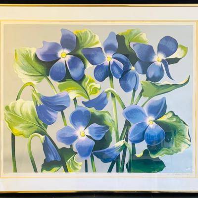 "Viola Adorata" by Lowell Nesbitt