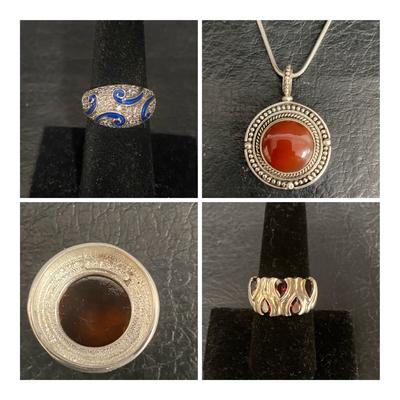 Sterling Silver Necklace, Pendant and More