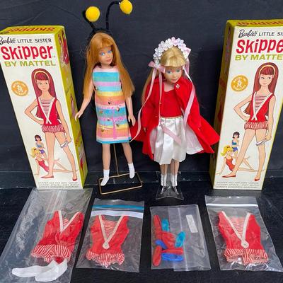 Vintage Skipper By Mattel Dolls 1963