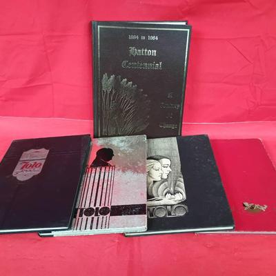 Near-Antique Tolo Yearbooks W/ Hatton Centennial 1884-1984 Book