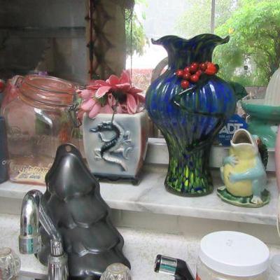 Steffans vases and pitchers