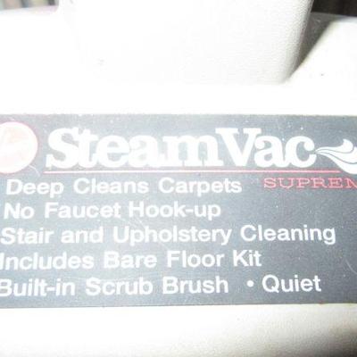 Steffans steam vac sign