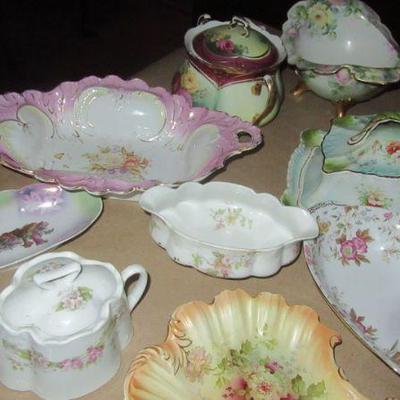 Steffans hand painted dishes