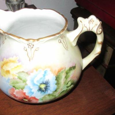Steffans hand painted pticher