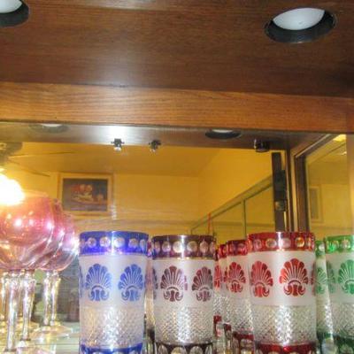 Steffans green red and more glasses